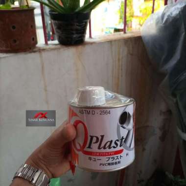 lem pipa kaleng 400gram qplast