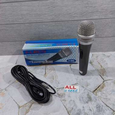 Mic Mik Kabel Fleco Microphone Kabel Karaoke Fleco F 333 ORIGINAL