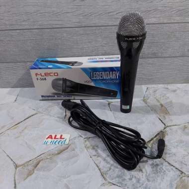 Mic Mik Kabel Fleco Microphone Kabel Karaoke Fleco F 368 ORIGINAL