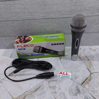 Mic Mik Kabel Fleco Microphone Kabel Karaoke Fleco F 328 ORIGINAL