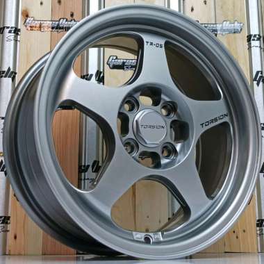 VELG MOBIL ORIGINAL TORSION TR05 RING 15 UTK JAZZ, MOBILIO, YARIS, AYLA, AGYA GARASI VELG SURABAYA