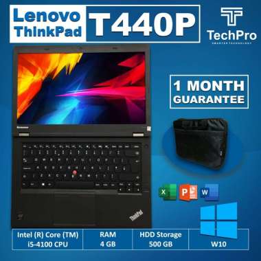 LAPTOP LENOVO T440P , inteL Core i5-4300M / 4GB-500GB HDD