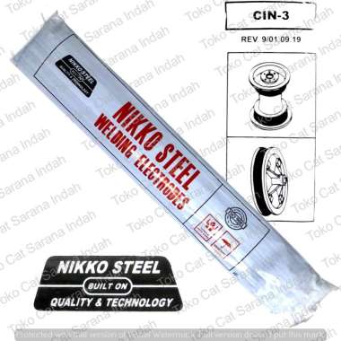 Kawat Las Listrik Elektroda CIN-3 Las Besi Cor 1KG 2.6mm 3.2mm 3.2 mm