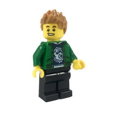 LEGO 60202 Part Out CTY0920 Male Hiker Mini Figure