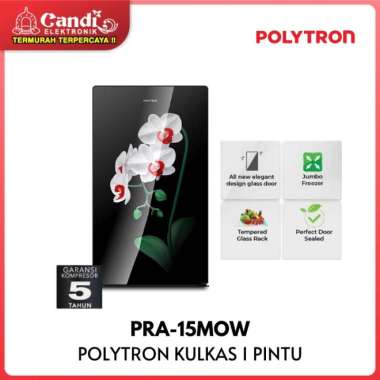 POLYTRON Kulkas 1 Pintu 150 liter PRA-15MOW