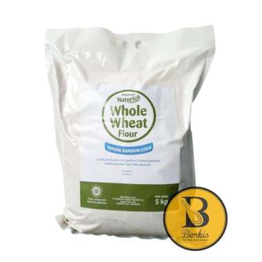 Bogasari Naturich Whole Wheat Flour 5 Kg / Tepung Gandum Utuh