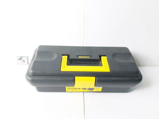 Krisbow Kotak Perkakas Portabel / Toolbox Original Ukuran Medium hitam