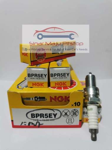 Busi Mobil NGK BPR5EY - KIA: PRIDE 1.3 & RIO 1.3 & SEPHIA 1.6 SOHC - TIMOR SOHC 1.5 KARBU