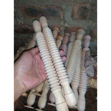 Cetakan Kue Nastar Gulung Model Rol Pin Kayu Panjang / roll kayu