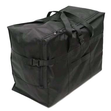Tas Travel Jumbo / Tas Pakaian Besar murah / Travel bag Large capacity / tas koper - Hitam