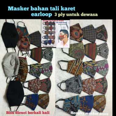 masker batik 3ply/masker kain batik 3ply/masker batik