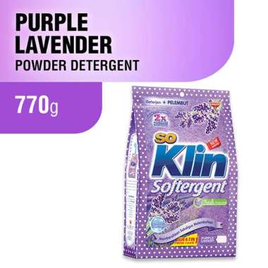 Promo Harga So Klin Softergent Purple Lavender 770 gr - Blibli