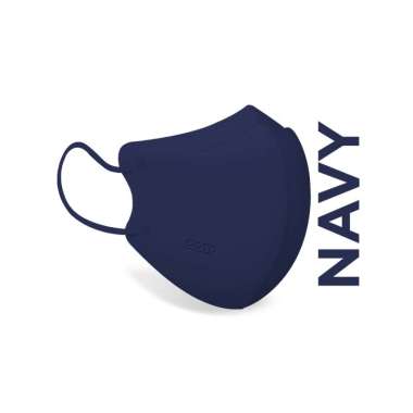 Goto Nara Masker Duckbill 5D Face Mask 4 Ply Earloop Kesehatan 4Ply NAVY