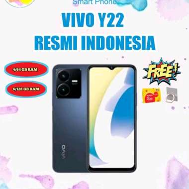 VIVO Y22 (RAM 4/64GB &amp; 6/128GB) GARANSI RESMI VIVO INDONESIA 6/128 GB Starlite Blue