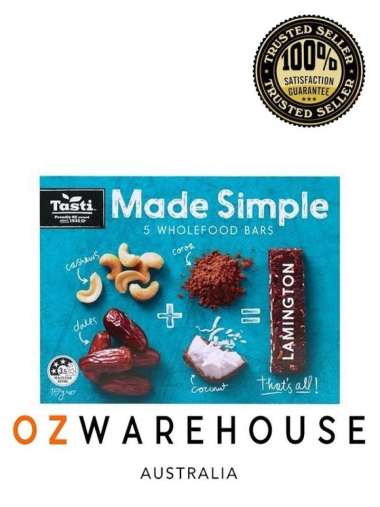 AUS Tasti Made Simple 150 gram - snack import australia Lamington