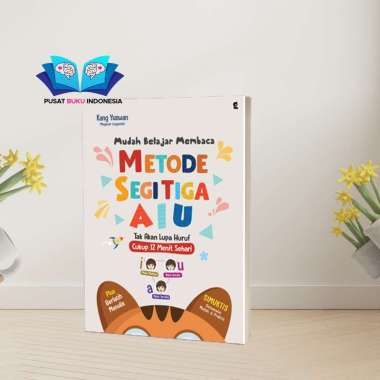 BUKU AKTIVITAS ANAK BELAJAR MEMBACA MUDAH BELAJAR MEMBACA METODE SEGITIGA AIU ANAK TK PAUD