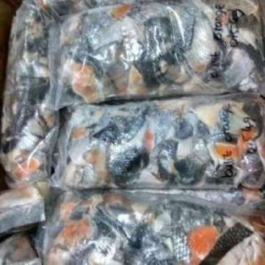 Kulit Ikan Salmon mentah / Salmon Skin Frozen 500gr