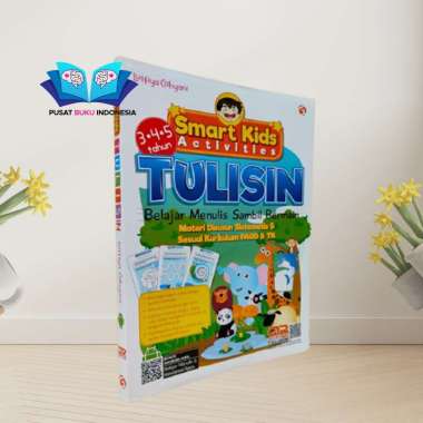 BUKU AKTIVITAS ANAK BELAJAR MENULIS TULISIN ANAK TK PAUD 4 5 6 TAHUN
