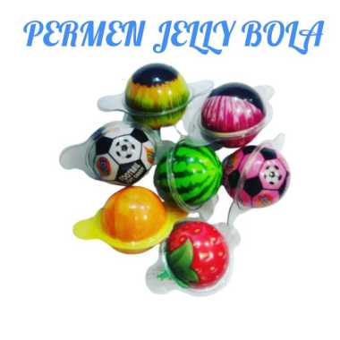 Permen Jelly Bola / Fruit Jelly Bentuk Planet Gummy Candy 25 Pcs