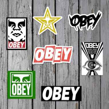 Stiker Pack Hypebeast - Obey [7 Pcs]