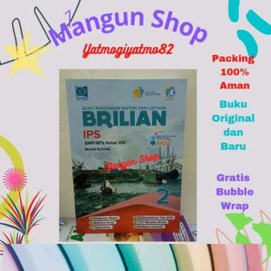 Buku Brilian IPS Kelas 8 SMP Kurikulum 2013 Edisi Revisi