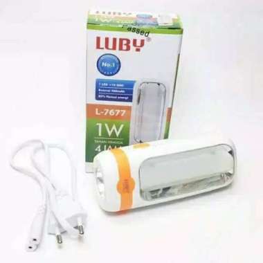 Lampu Emergency & Senter LED Emergency Luby L7677