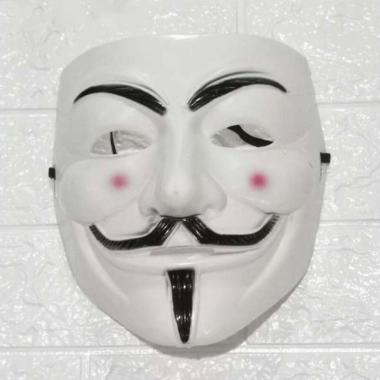 Jual Bluelans Anonymous Hacker V For Vendetta Master Face