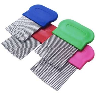 Sisir Serit Pembersih Kutu / Sisir Serit Kutu Bahan Logam