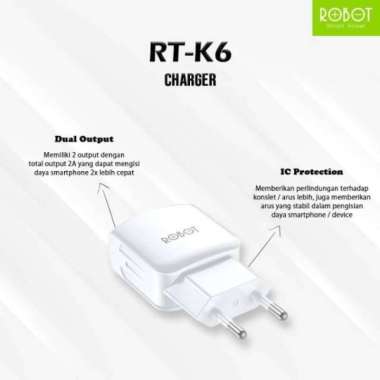 ADAPTOR CHARGER ROBOT RT-K6 DUAL OUTPUT (SATUAN)