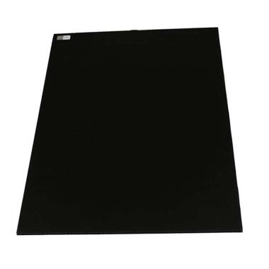 Impraboard / Karton Plastik Corrugated Board / PP- Board 3 mm 50 x 75 cm hitam