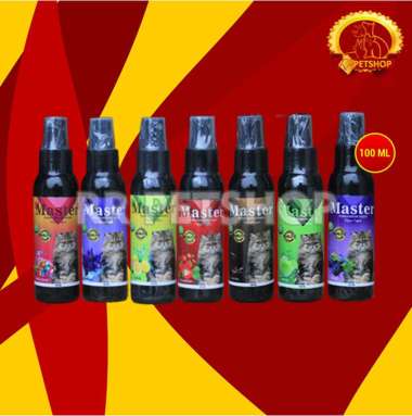 Parfum Pengharum Pasir Kucing Master Cat Litter Parfum 100 ML LEMON
