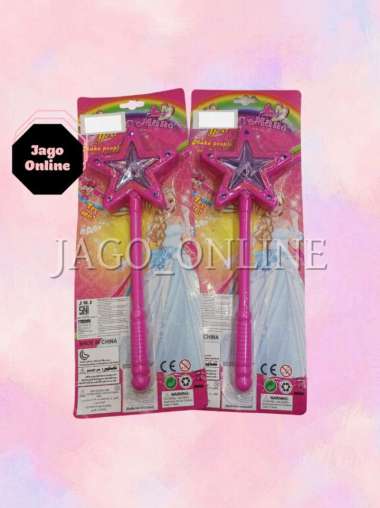 Mainan Anak Perempuan Tongkat ping pong / Stick Magic Fairy Frozen Tongkat Bintang