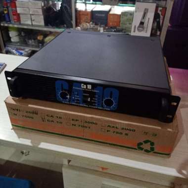 Box Power Amplifier CA 10 2 channel + knop