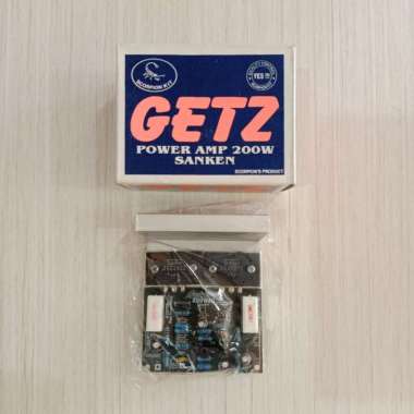 Kit / Rangkaian GETZ Power Ampli 200 Watt Sanken