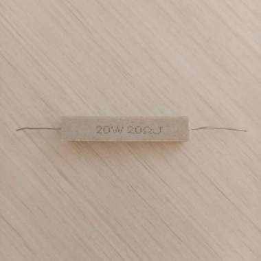 Resistor Kapur 20 Ohm 20 Watt