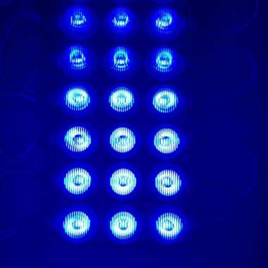 Led modul 3 mata dc 12v Biru