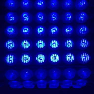 Led Modul 6 mata dc 12v Biru