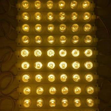 Led Modul 6 mata dc 12v Kuning