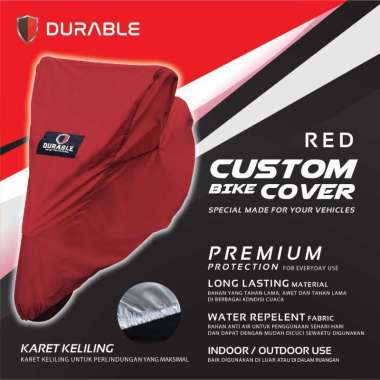 Yamaha Xeon RC Moto GP Cover Sarung Tutup Motor Durable Premium Merah