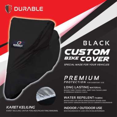 Yamaha Xeon RC Moto GP Cover Sarung Tutup Motor Durable Premium Hitam