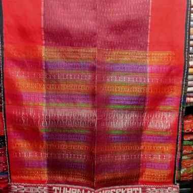 ulos ragi hotang/sirara dimensi tenun hanya