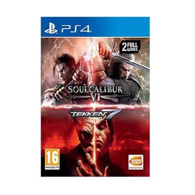 SONY PS4 Tekken 7 + Soul Calibur VI Region 2 DVD Game