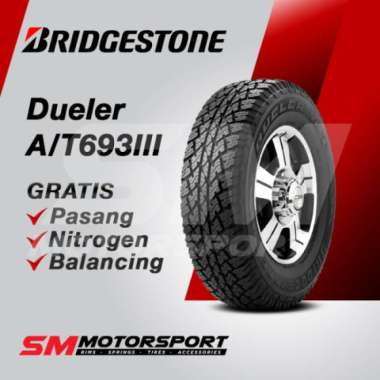 Ban New Fortuner Bridgestone Dueler At 693Iii 265/65 R17 17 102S