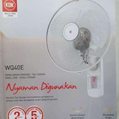 Kipas Angin Dinding KDK WN40B 16Inch Wall Fan KDK WN40B 16Inch