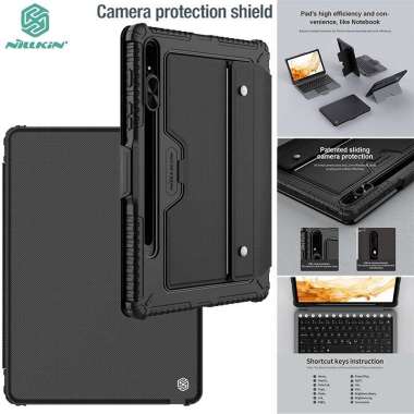 Nillkin Bumper Combo Keyboard Case Samsung Galaxy Tab S8 Plus 12.4 - Casing Tablet Original