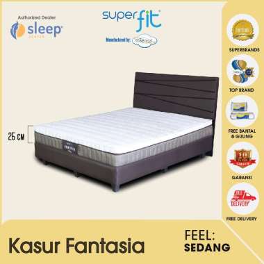 SC SUPERFIT Fantasia Set Springbed 160 x 200 Putih