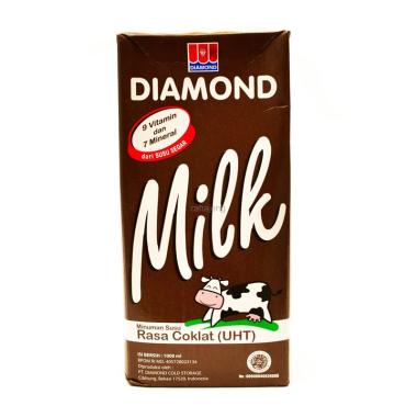 Diamond Full Cream Milk Susu UHT Coklat [1000 ml]