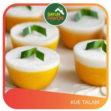 Jajan Pasar Kue Talam per bj- Sayur Pawon Snack Camilan Jogja
