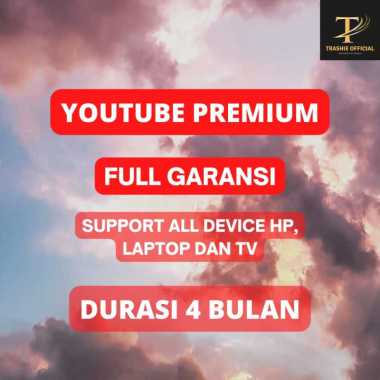 YOUTUBE PREMIUM 4 BULAN FULL GARANSI