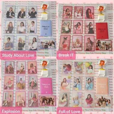 Twice FORMULA OF LOVE Photocard Benefit Official MINA-BREAKIT